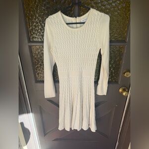 Calvin Klein Elegant beige Knit Dress